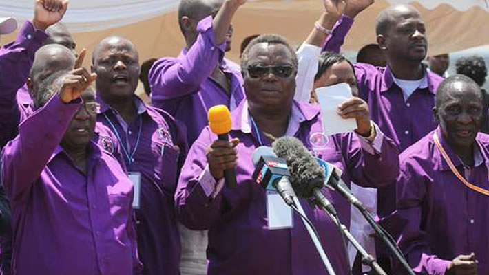COTU-K Secretary General Atwoli Lead other Trade Unionist in Mourning Bro. Dennis Akumu