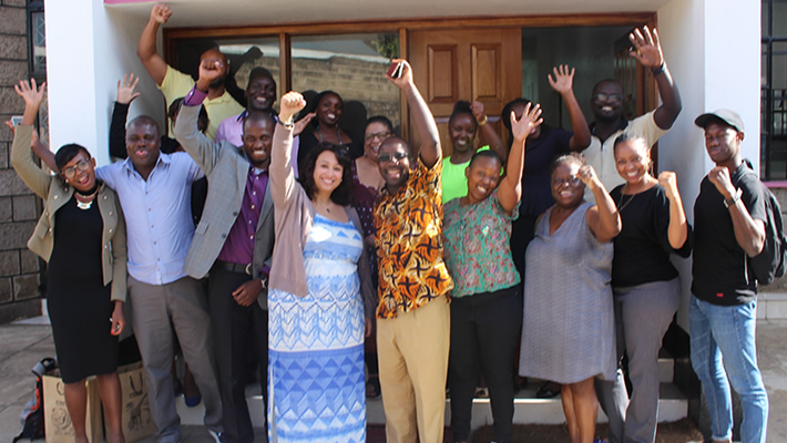 Youth Trade Unionists from AFL-CIO of USA & COTU-Kenya hold Bilateral Talks