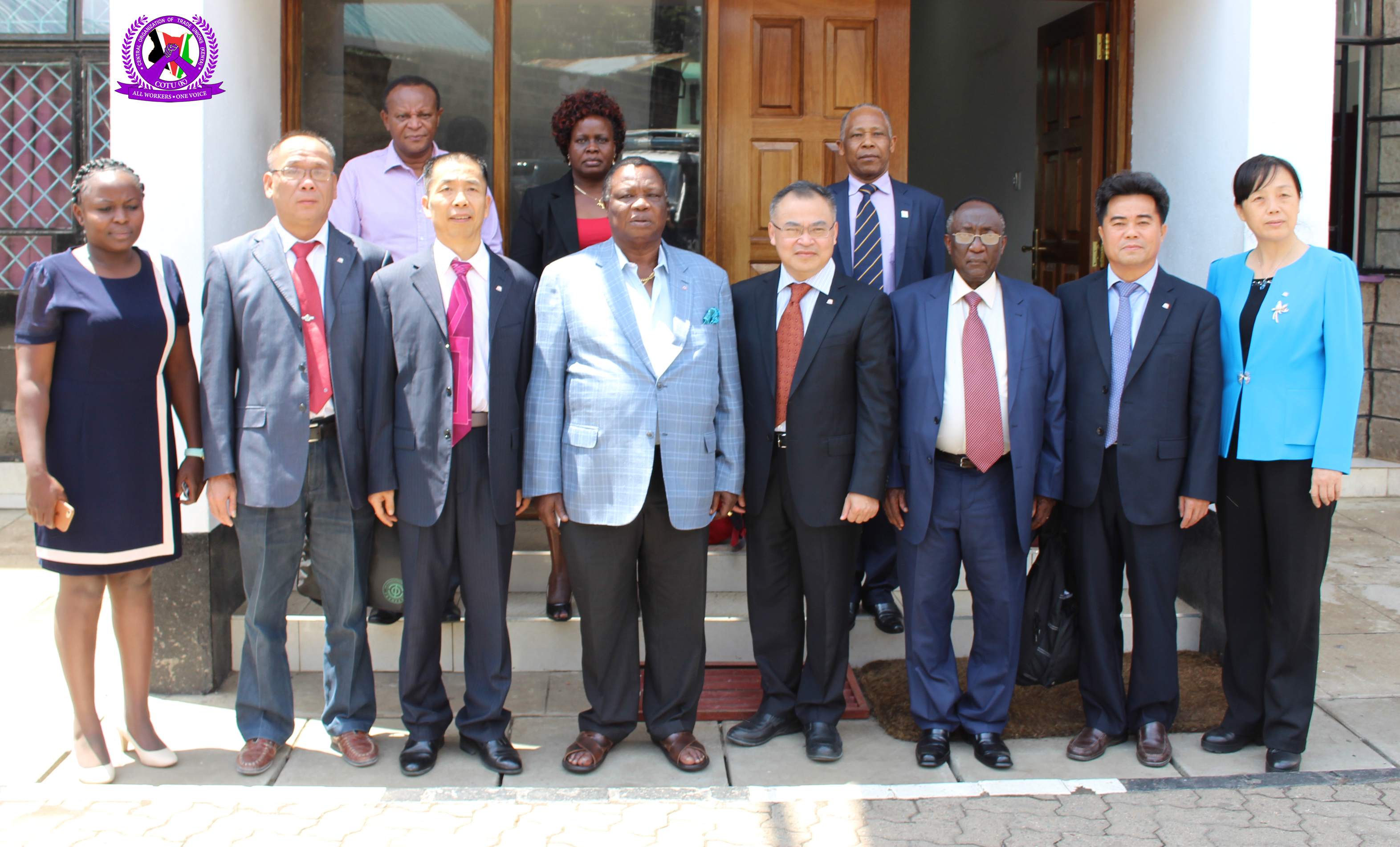 Chinese Delegation of Trade Unionists Visits COTU-K