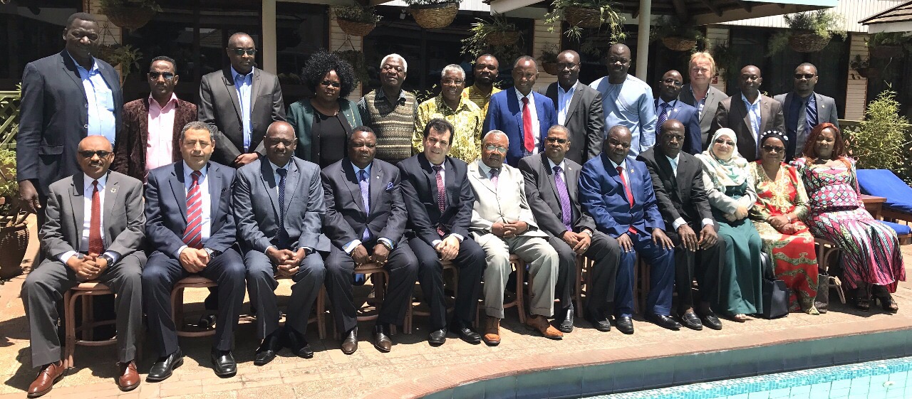 OATUU President Bro. Atwoli at AU/OATUU Forum on Democracy & Governance