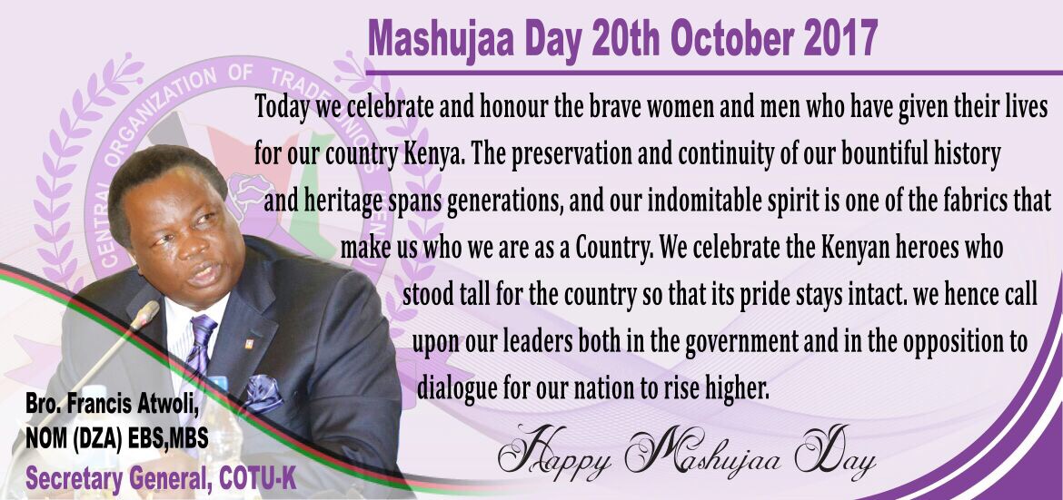 Happy Mashujaa Day