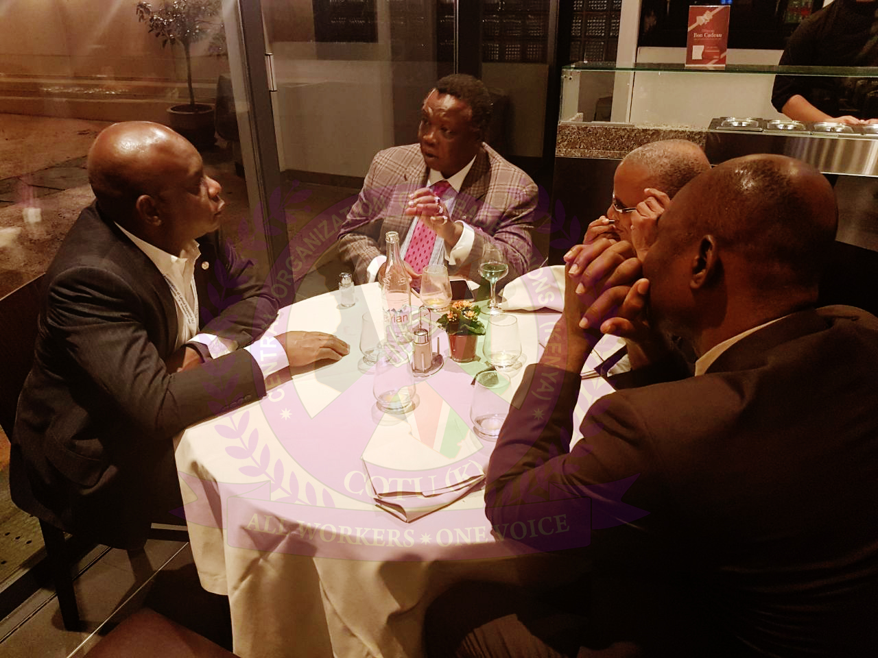 COURTESY CALL TO THE OATUU PRESIDENT BY NIGERIAN MPS IN GENEVA.