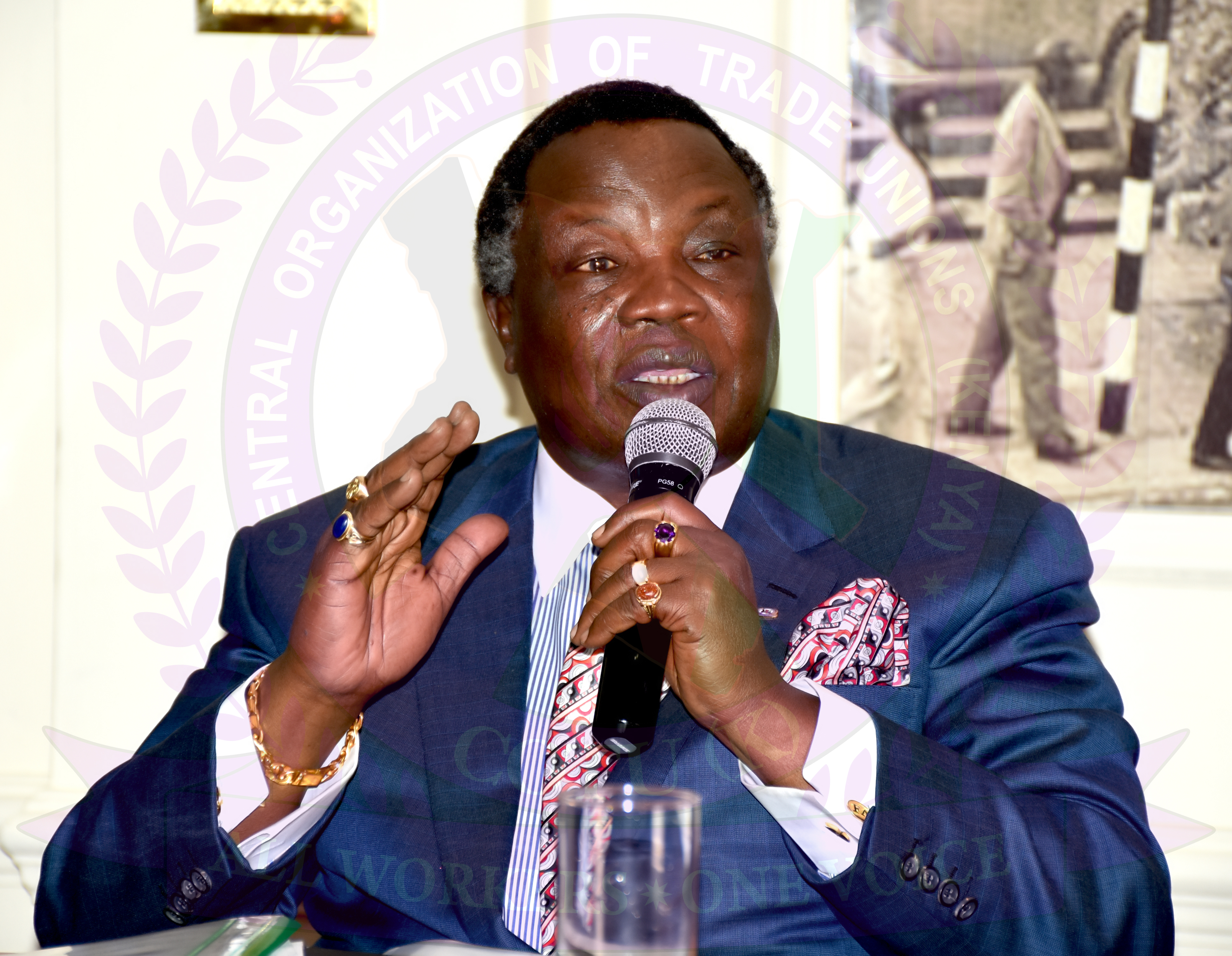 COTU (K) SECRETARY GENERAL ELECTED AT ILC BUREAU.