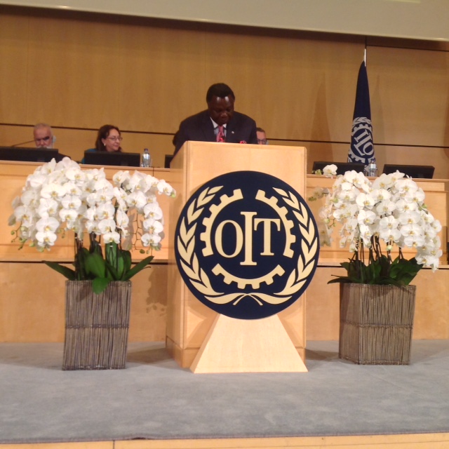 COTU (K) SG STATEMENT AT THE 107TH SESSION OF THE ILO 2018.
