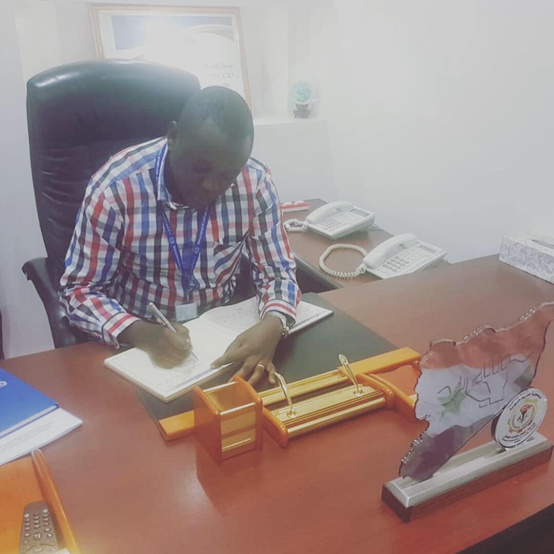 ILO NATIONAL PROGRAMME COORDINATOR OF THE GREAT RIFT REGION PROJECT PAID A COURTESY CALL TO COTU(K)