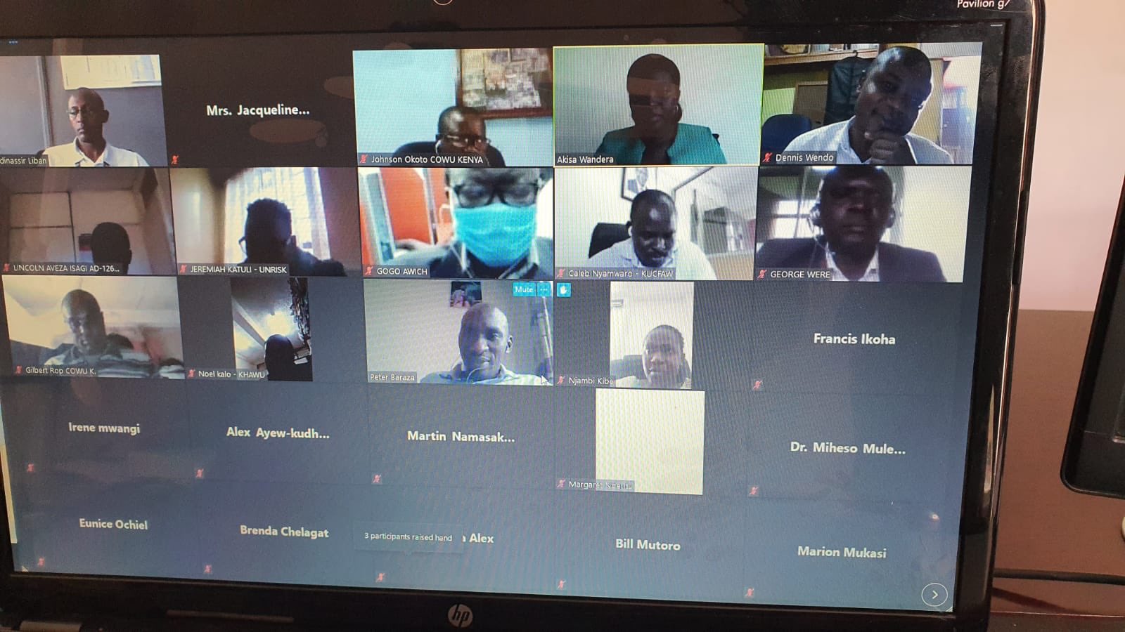 COTU-K and FES conduct four days online training on efficient and effective communication