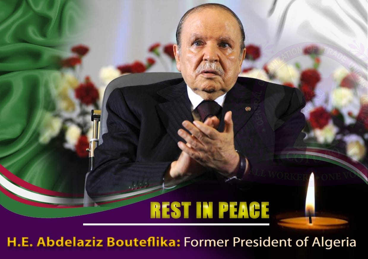 Message of Condolence.