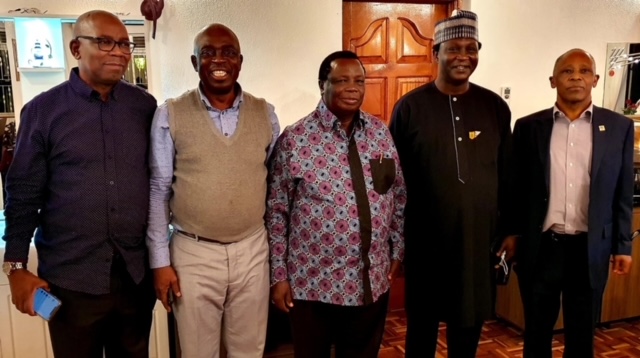 African Trade Union Leaders Dinner.