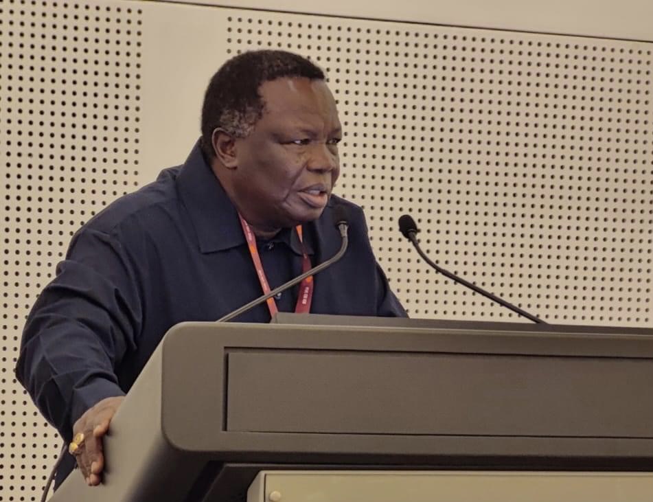 Secretary General address the 5th ITUC Congress.