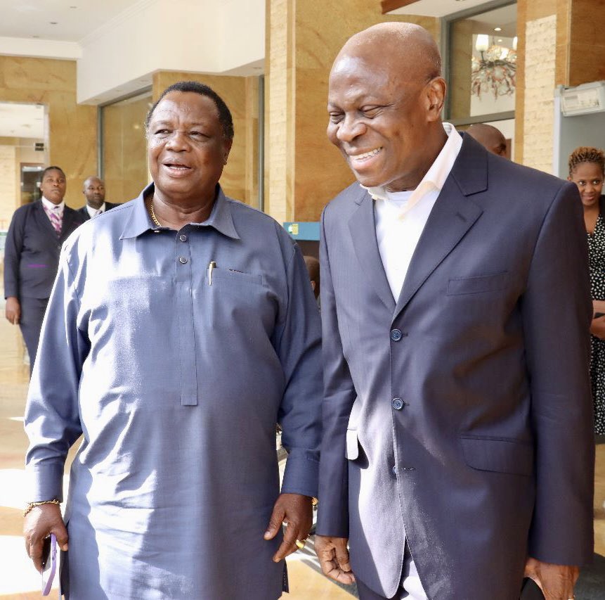 SG Atwoli hosts ILO Director General