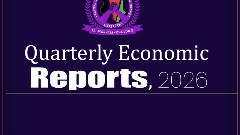 Quarterly Economic Reports.
